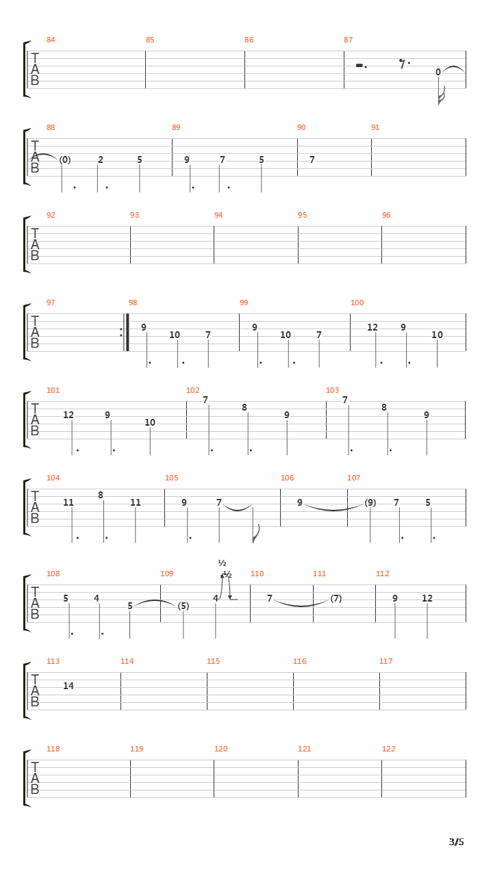 Cancion Inutil吉他谱
