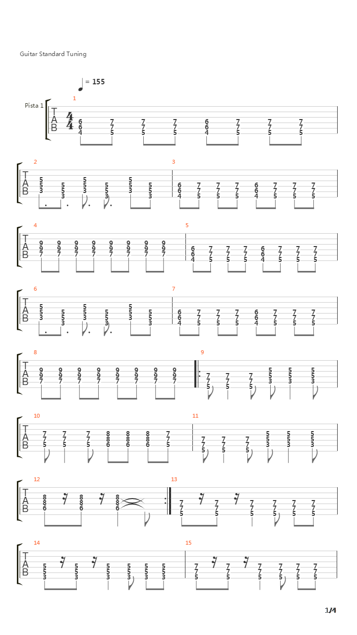 San Fermin吉他谱