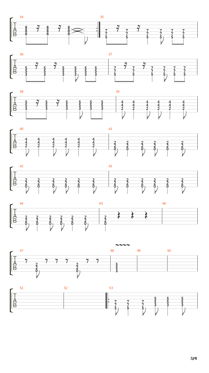 San Fermin吉他谱