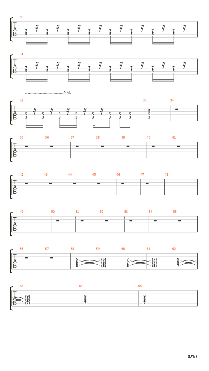 Western吉他谱