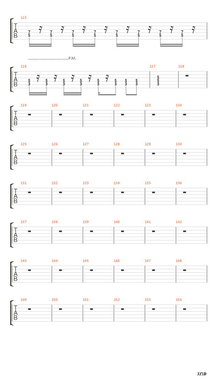Western吉他谱