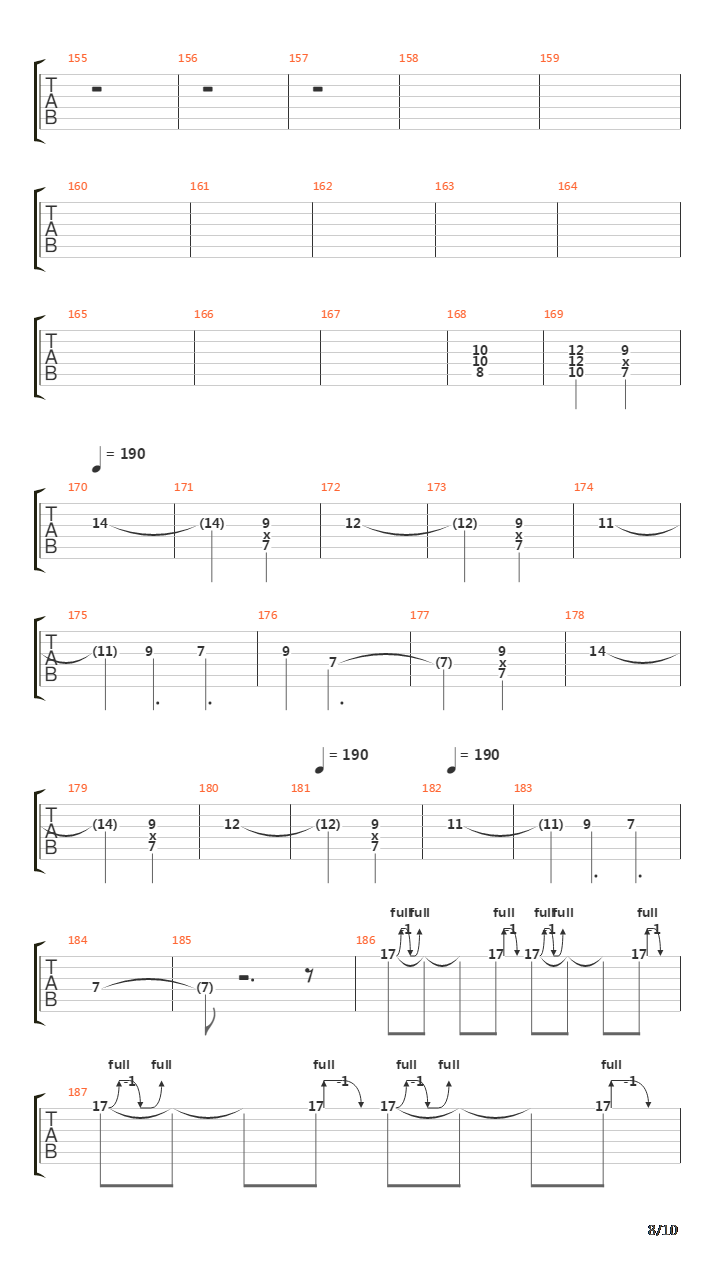 Western吉他谱