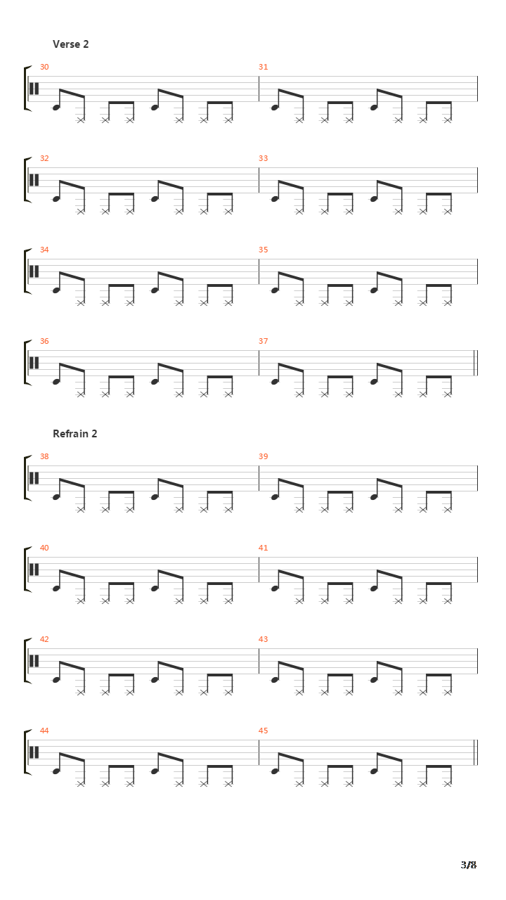 Cain吉他谱