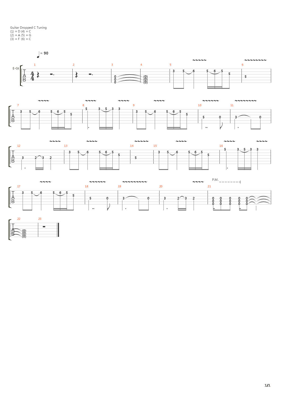 T2 Theme吉他谱