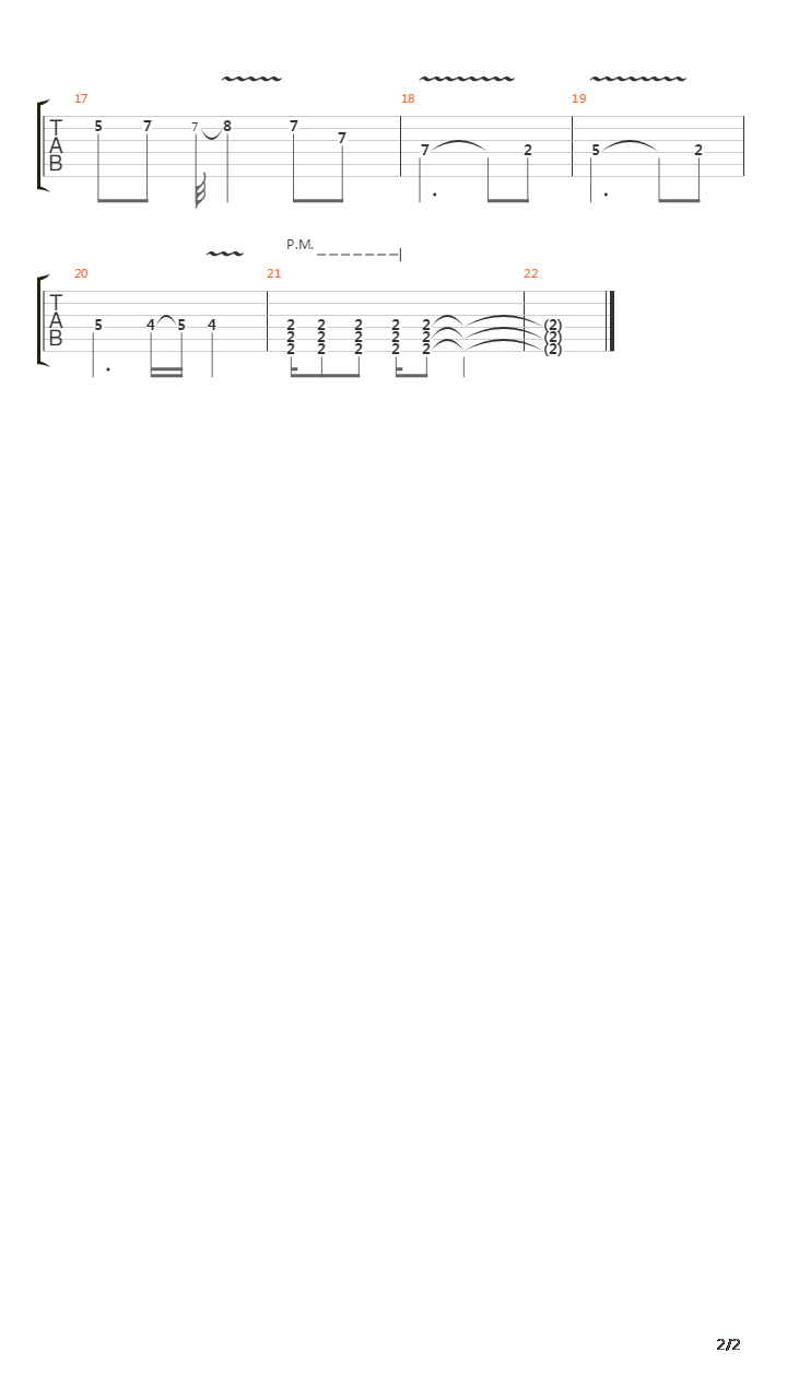 T2 Theme吉他谱