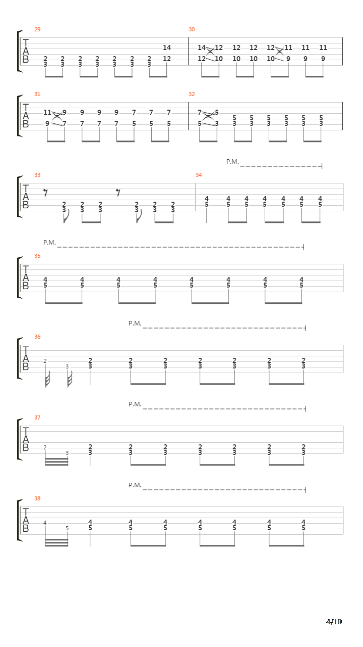 On Edge吉他谱