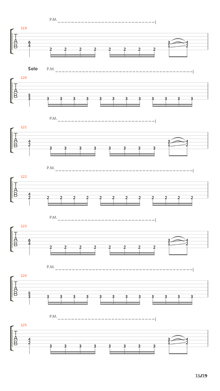 Charred Remains吉他谱