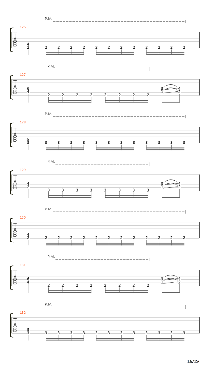 Charred Remains吉他谱