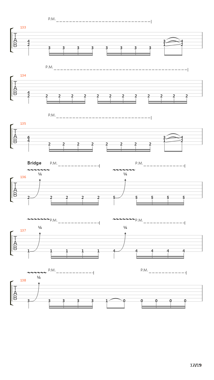 Charred Remains吉他谱