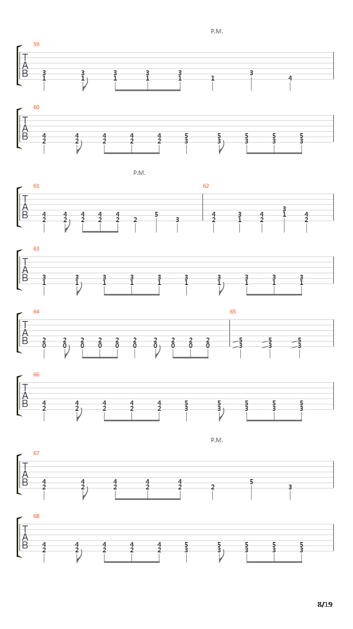 Charred Remains吉他谱