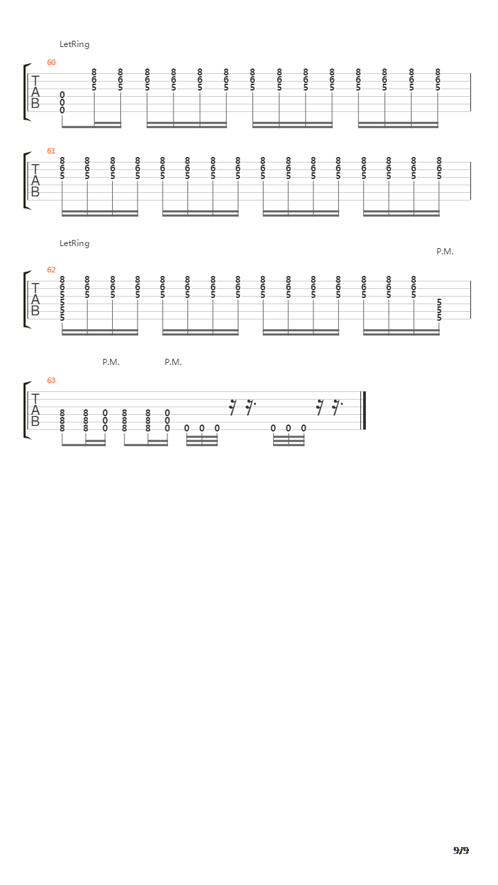 Istoriya Padeniya吉他谱