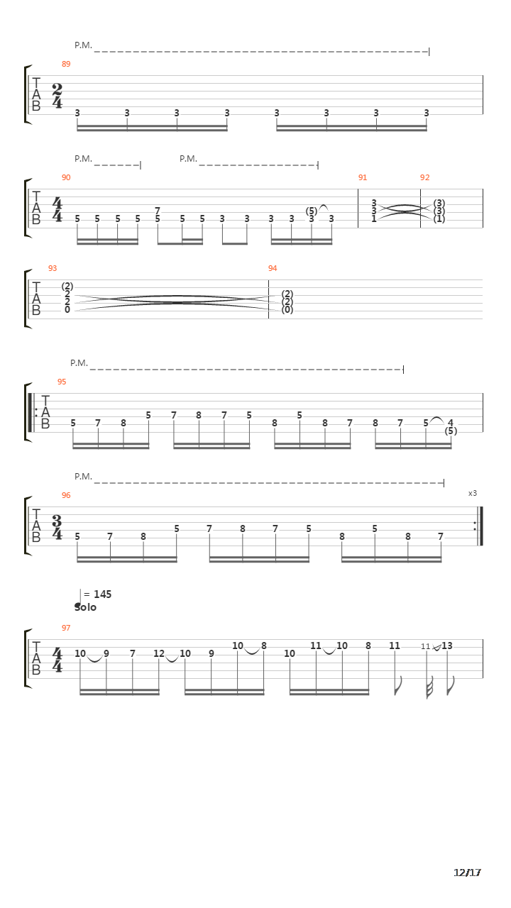 Cambaral吉他谱