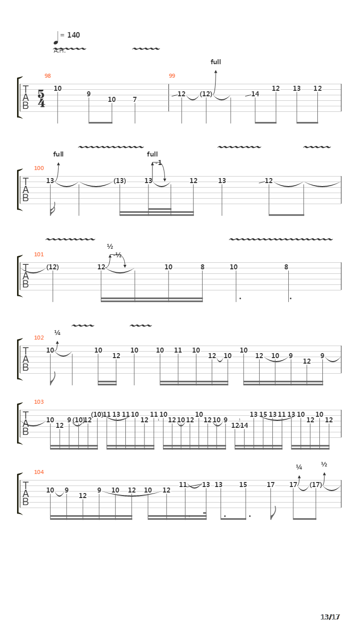 Cambaral吉他谱