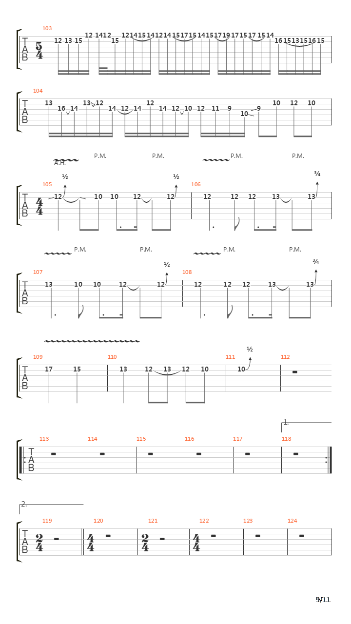 Cambaral吉他谱