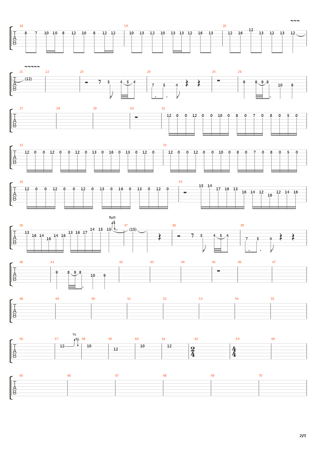 La Llama Eterna吉他谱