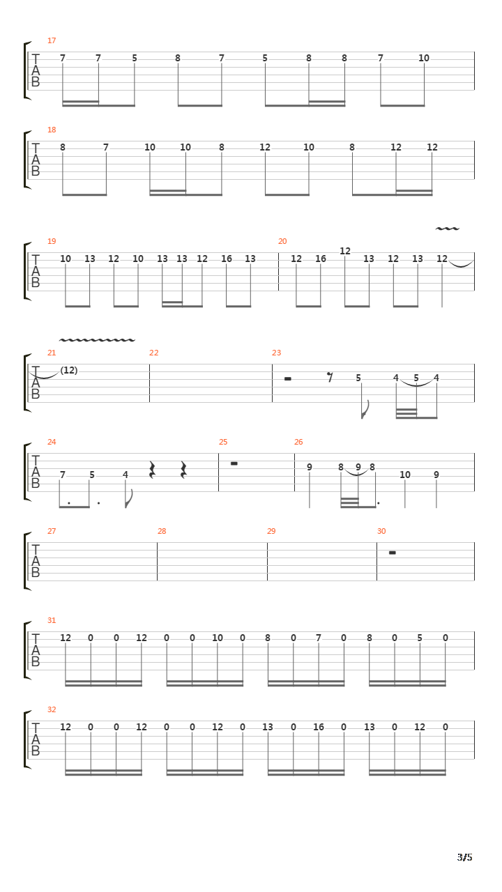 La Llama Eterna吉他谱