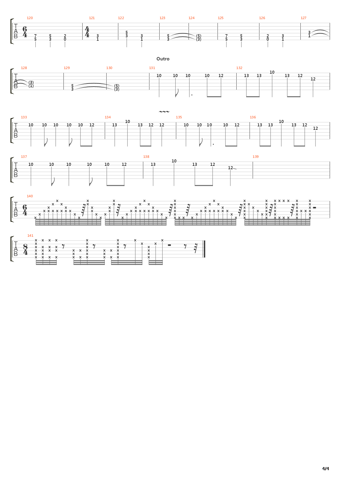 Papel Roto吉他谱