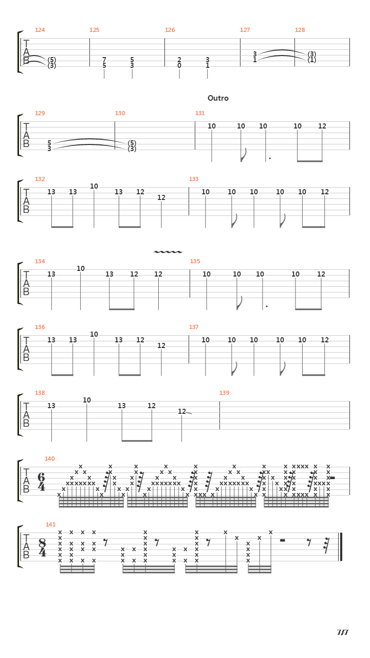 Papel Roto吉他谱