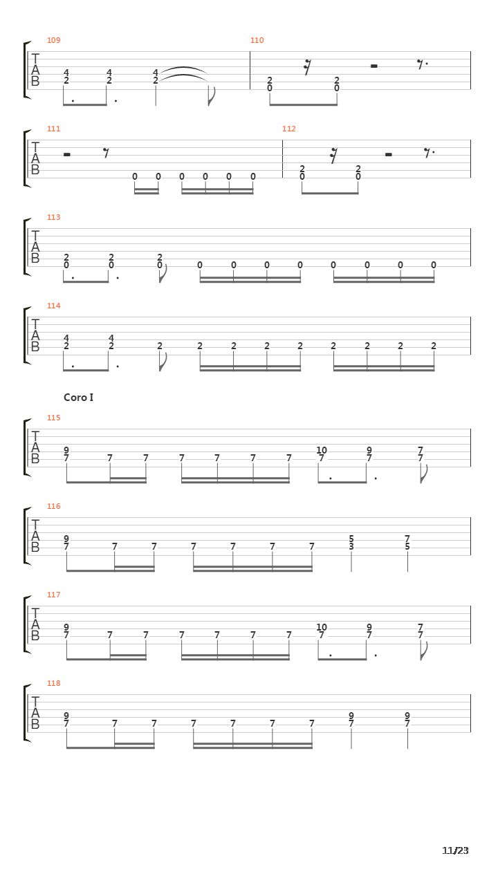 Torquemada吉他谱