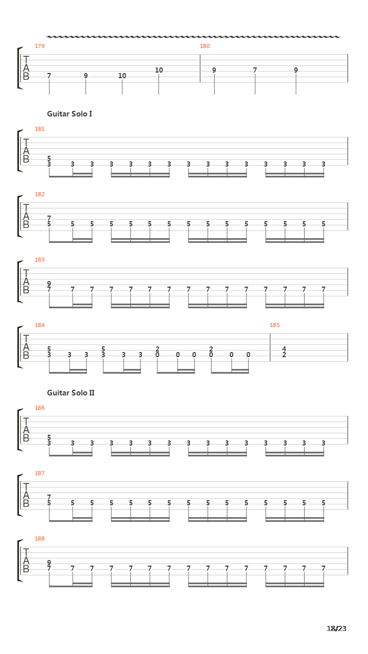 Torquemada吉他谱