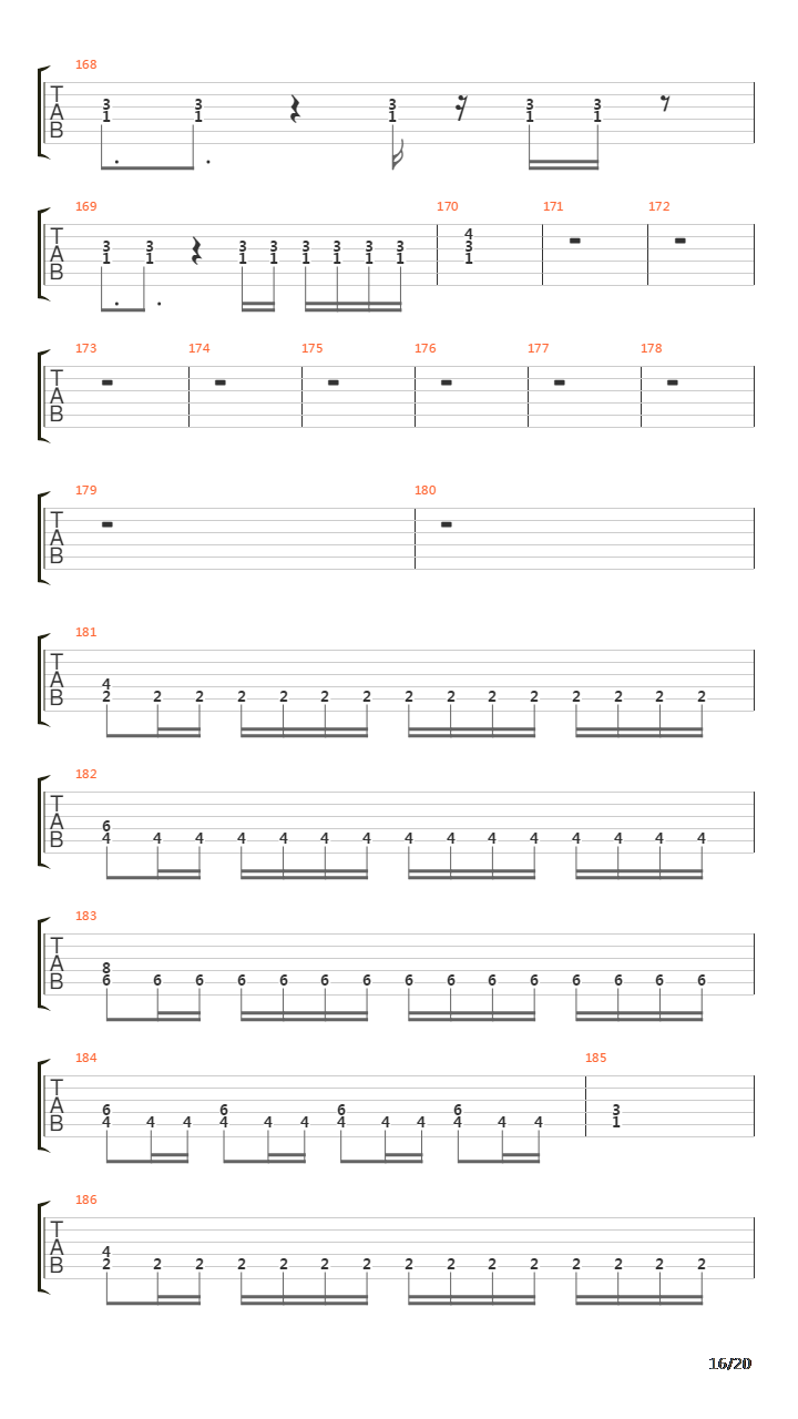 Torquemada吉他谱