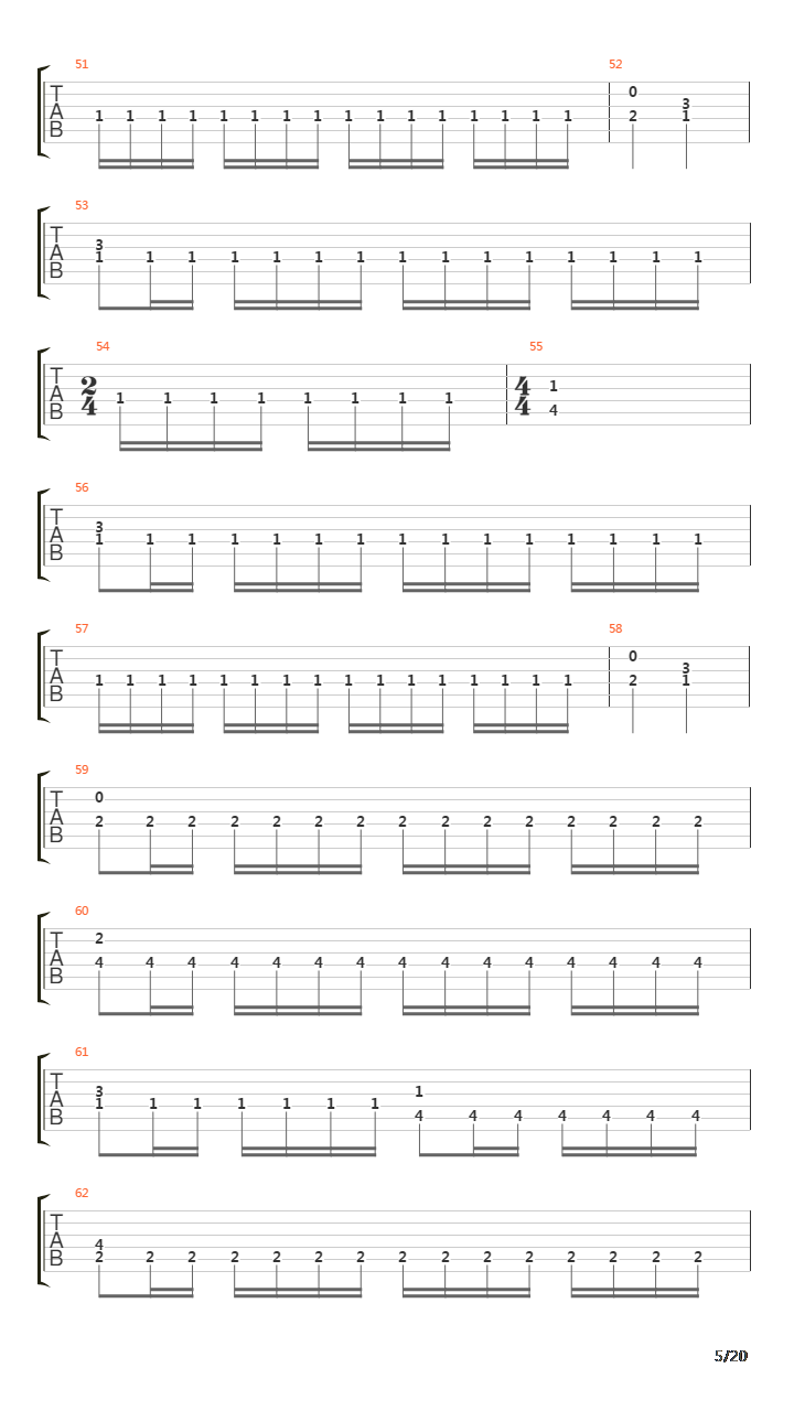 Torquemada吉他谱