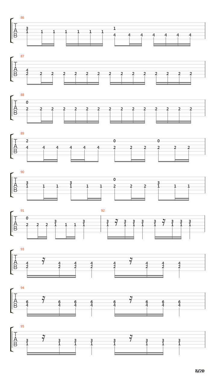 Torquemada吉他谱