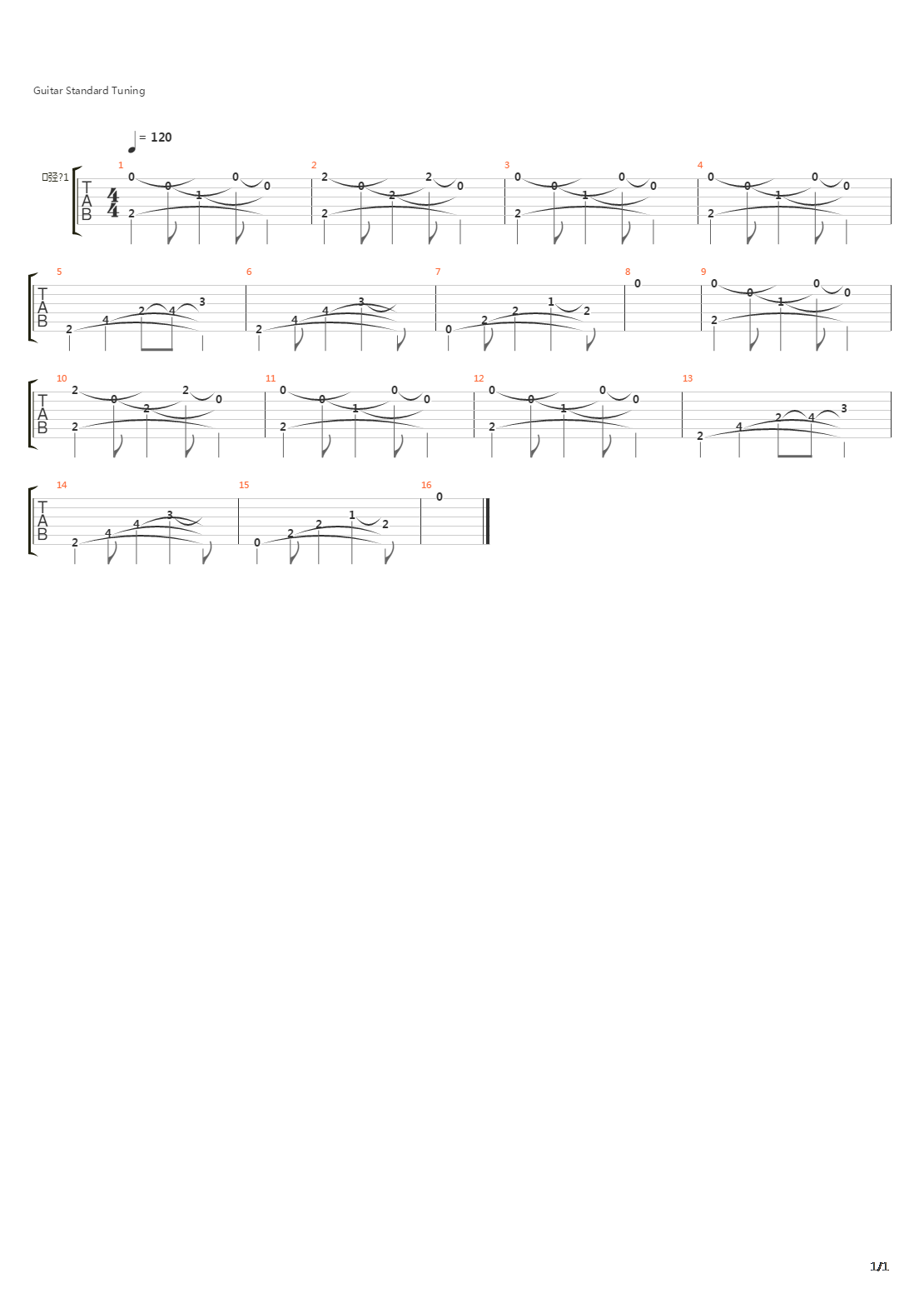 Eilana吉他谱