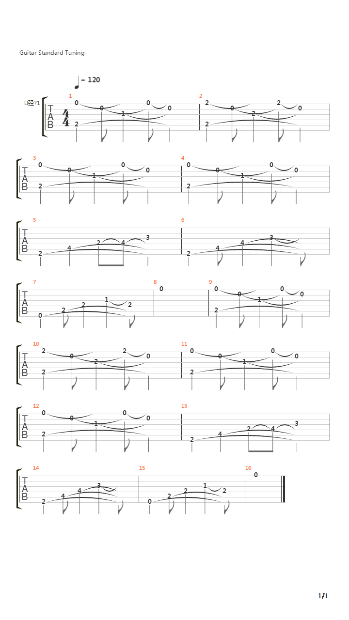 Eilana吉他谱