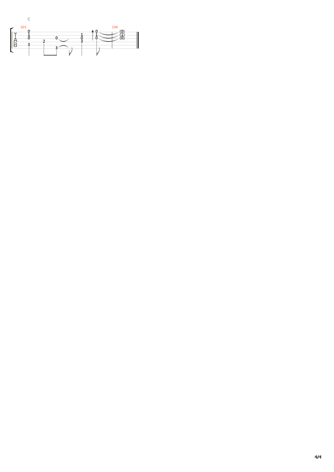 Je Tattends吉他谱