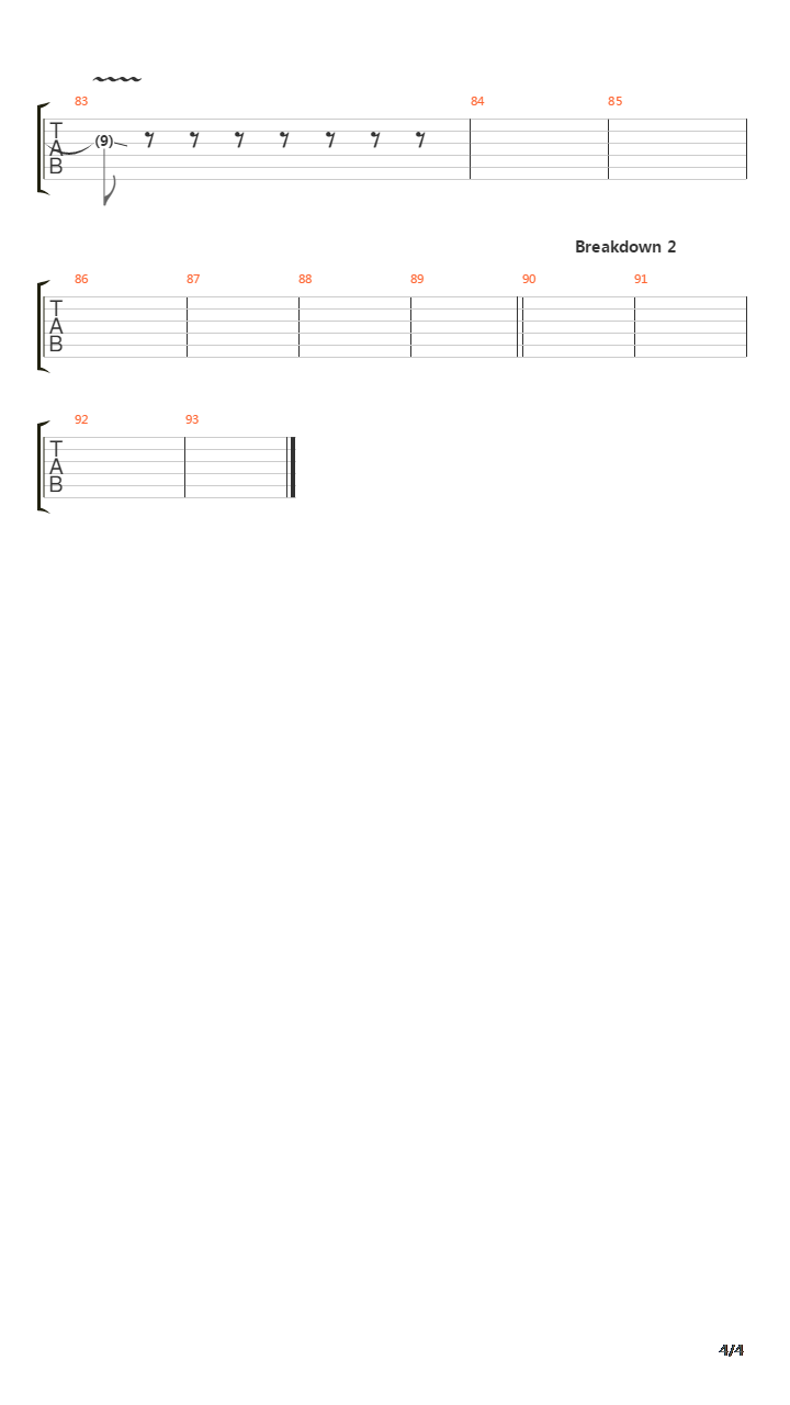 Vultures吉他谱