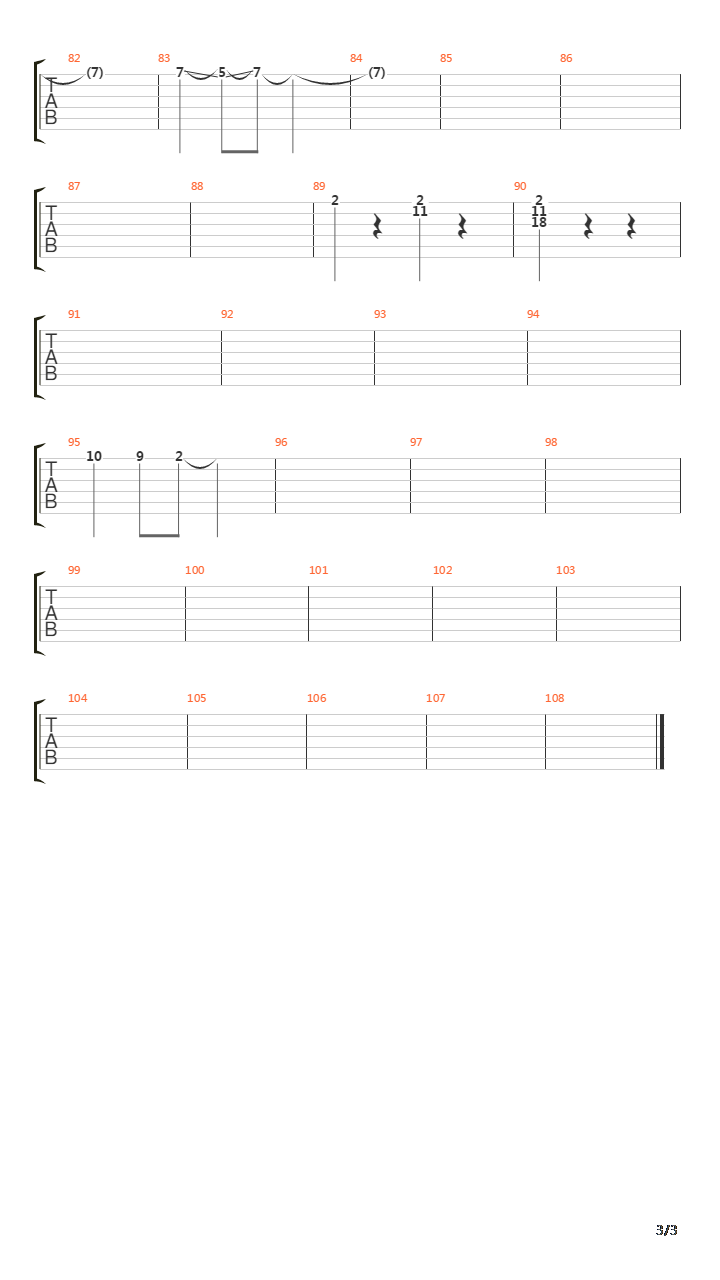 Talisman吉他谱