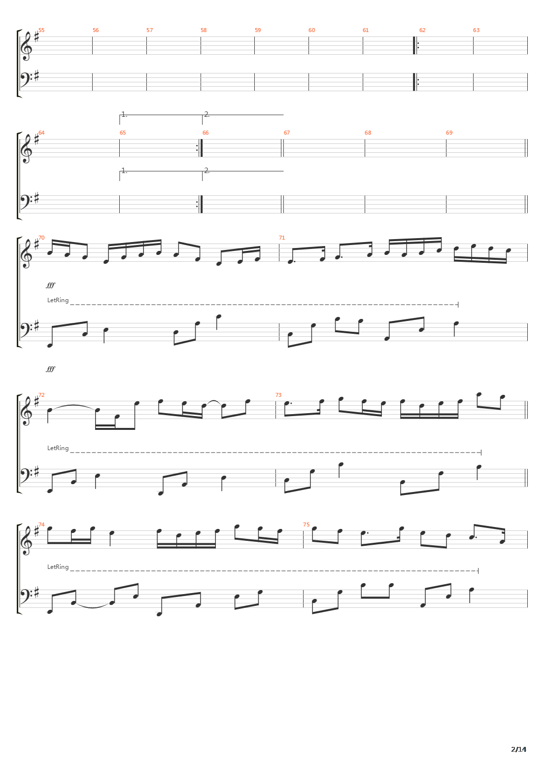 Phase I Singularity吉他谱