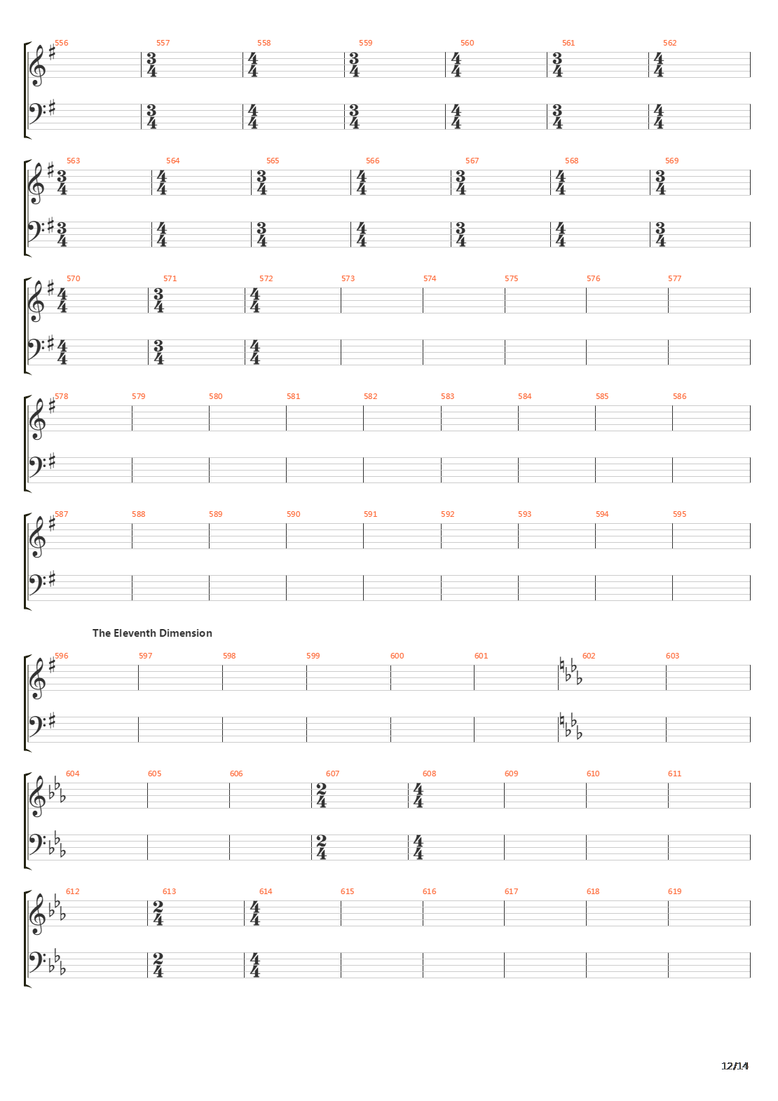 Phase I Singularity吉他谱