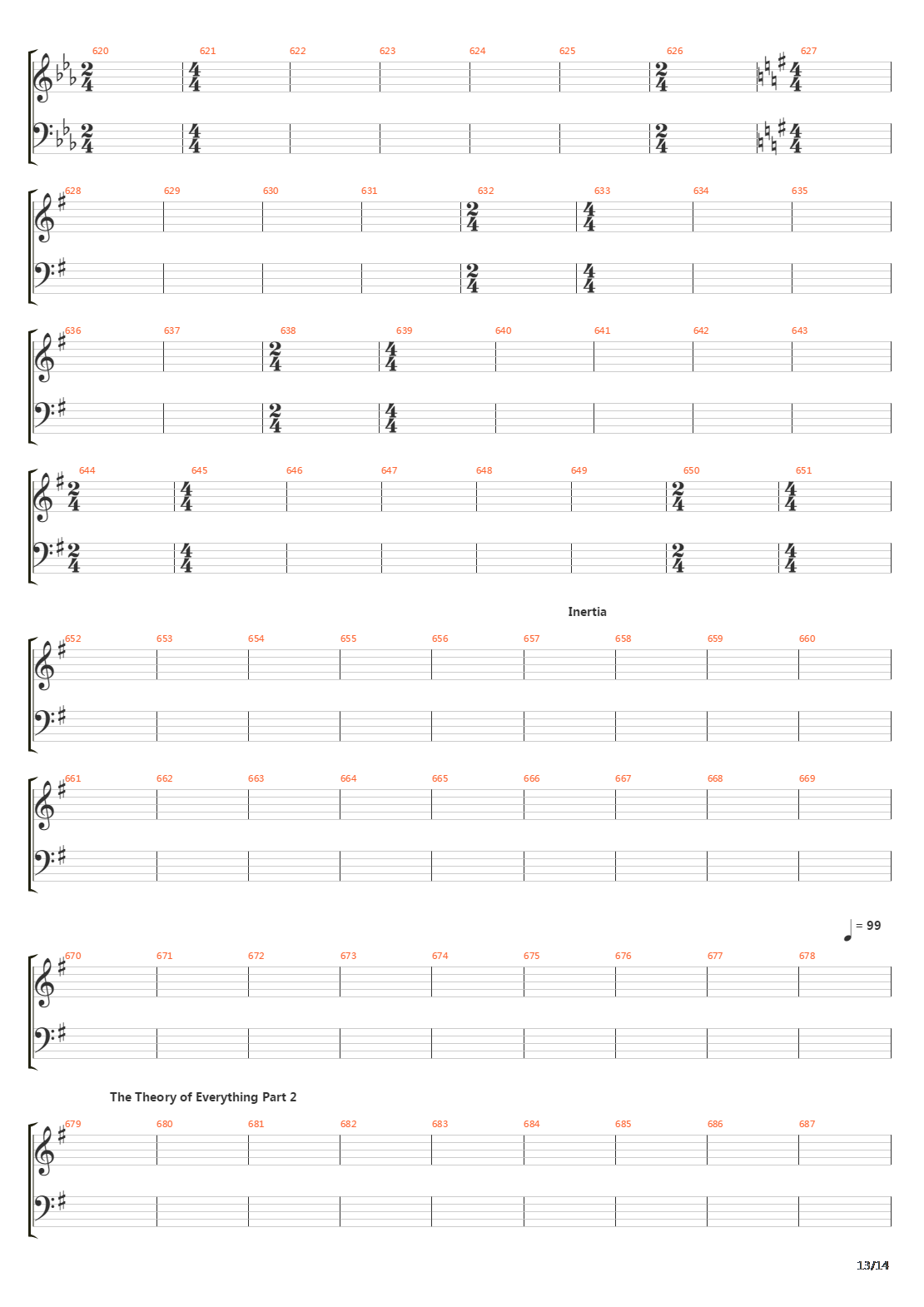 Phase I Singularity吉他谱