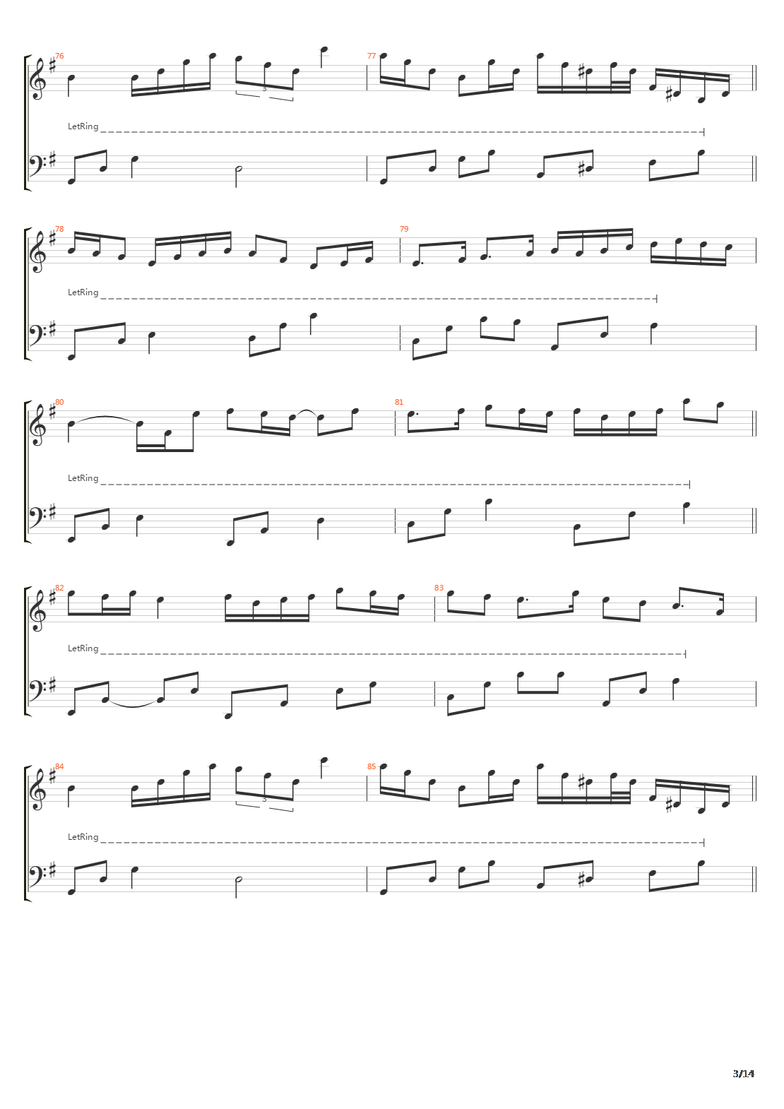 Phase I Singularity吉他谱