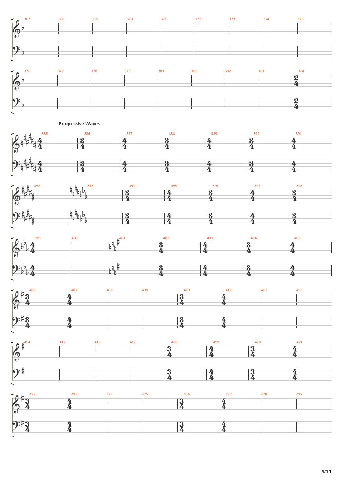 Phase I Singularity吉他谱