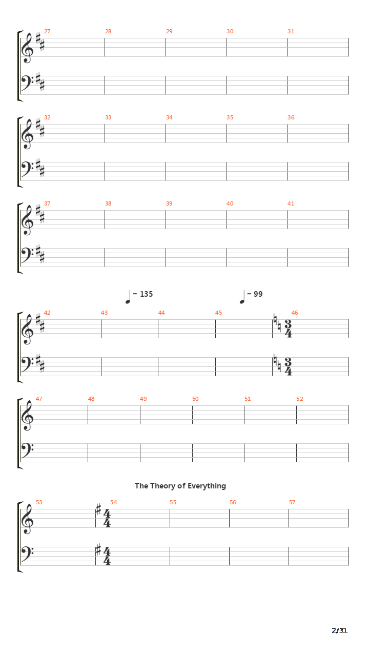 Phase I Singularity吉他谱