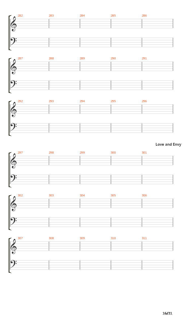 Phase I Singularity吉他谱