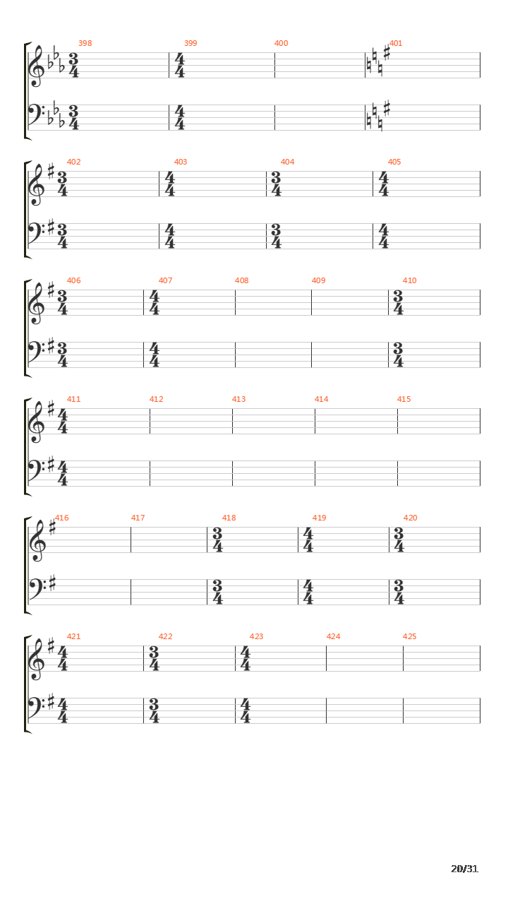 Phase I Singularity吉他谱