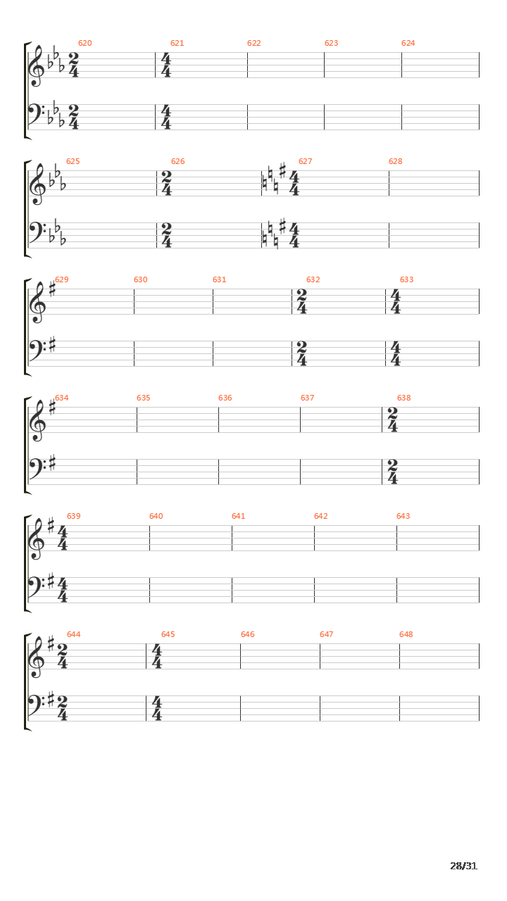 Phase I Singularity吉他谱