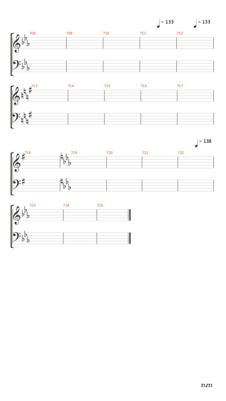 Phase I Singularity吉他谱