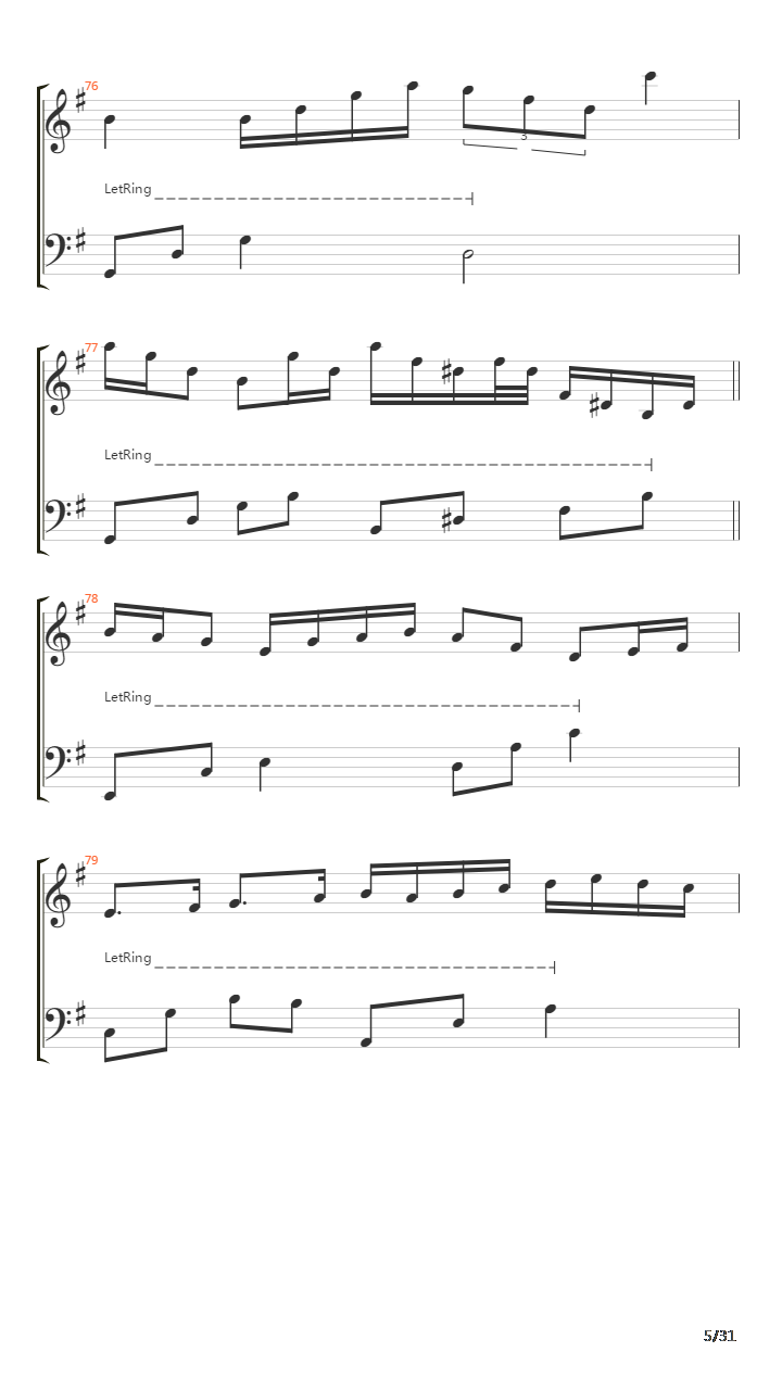 Phase I Singularity吉他谱