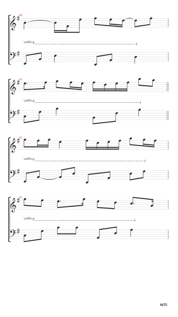 Phase I Singularity吉他谱