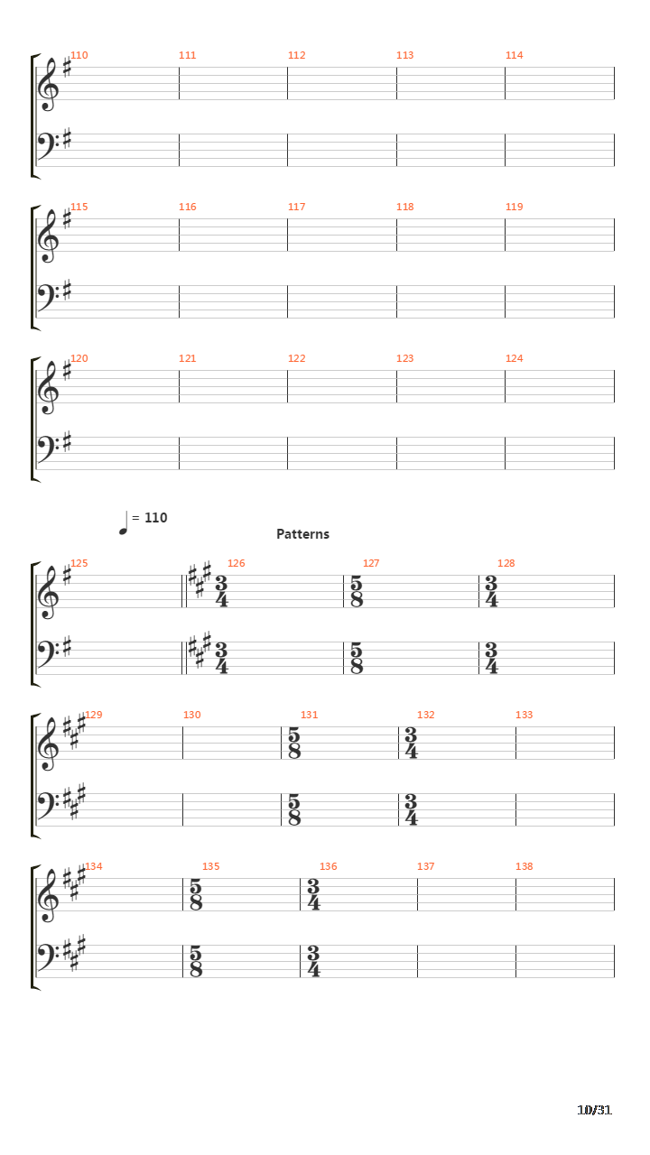 Phase I Singularity吉他谱