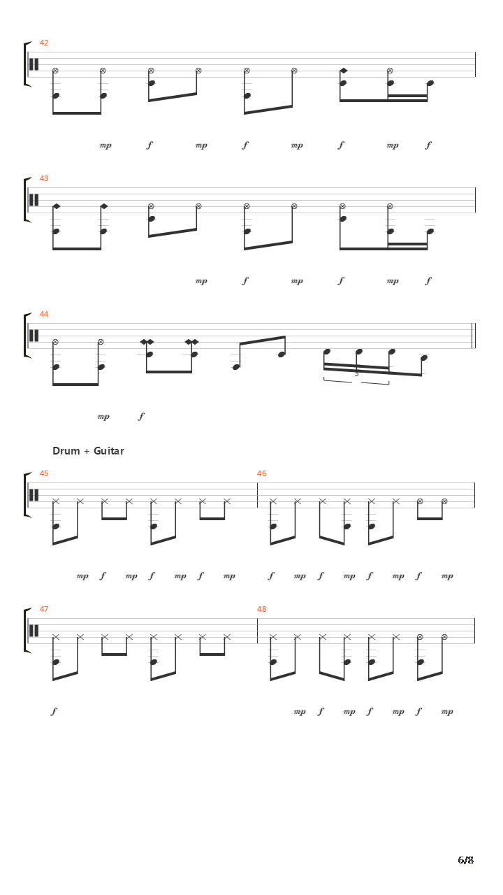 The Theory Of Everything Part 1吉他谱