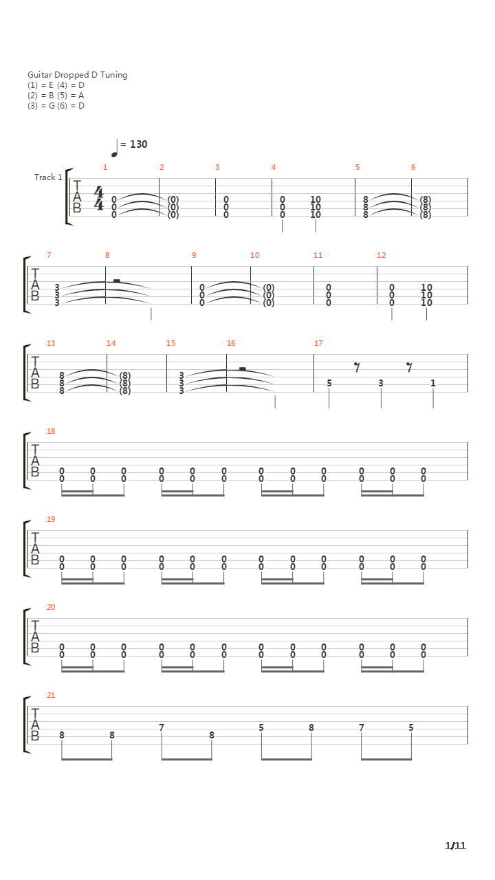 Versus吉他谱