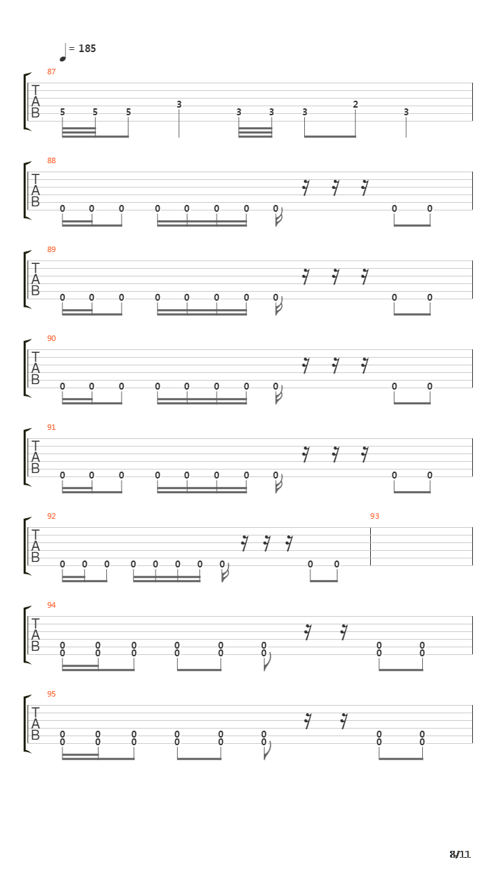 Versus吉他谱