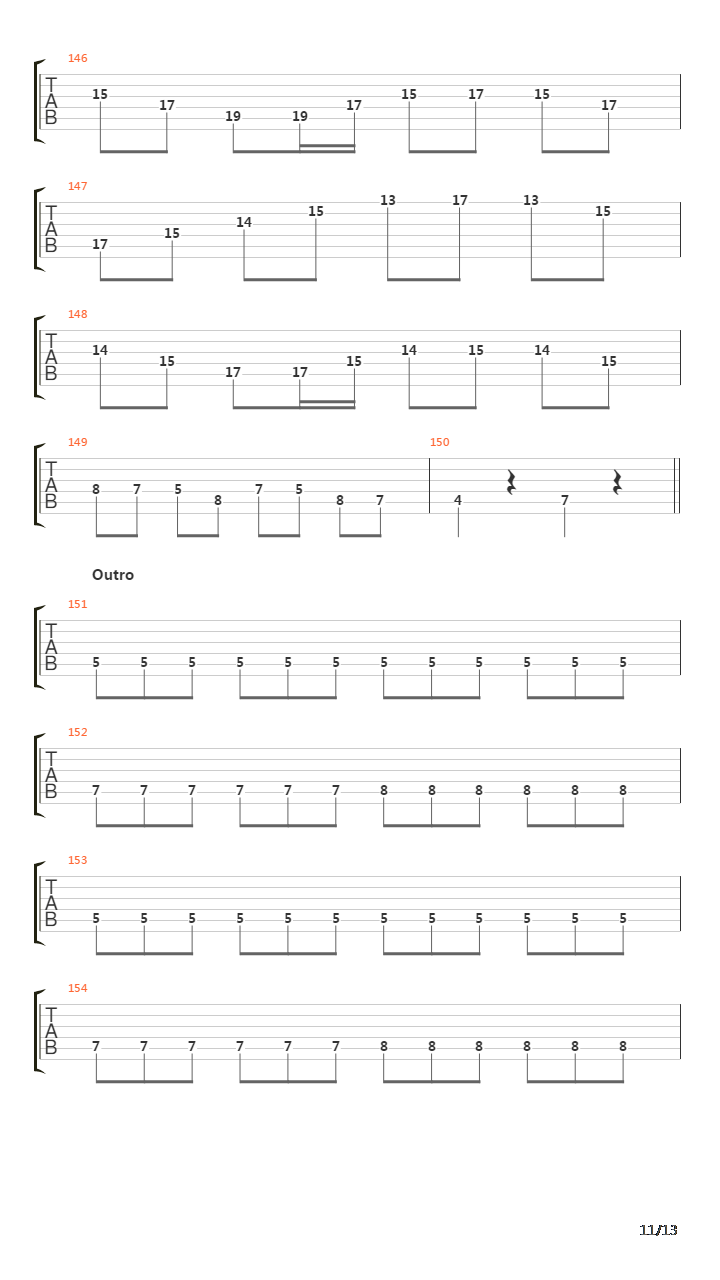 Blind吉他谱