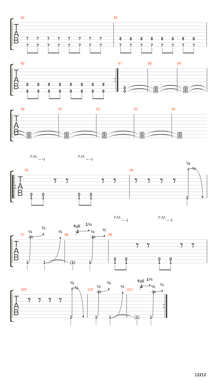 Overseer吉他谱